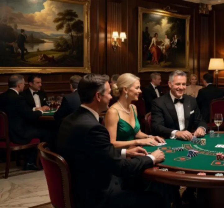 Válogatott fotók luxus blackjack asztalokról különböző rendezvényhelyszíneken